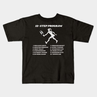 US Open Funny Tennis Addict 12-Step Program Kids T-Shirt